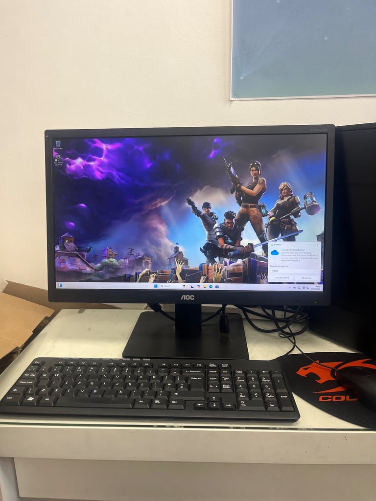 Fortnite gaming pcs with Nvidia GeForce gt730 graphics card  16gb ddr3 ram  120sb ssd  500gb hdd   