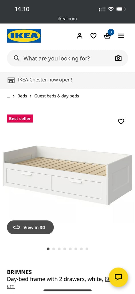 IKEA BRIMNES day bed