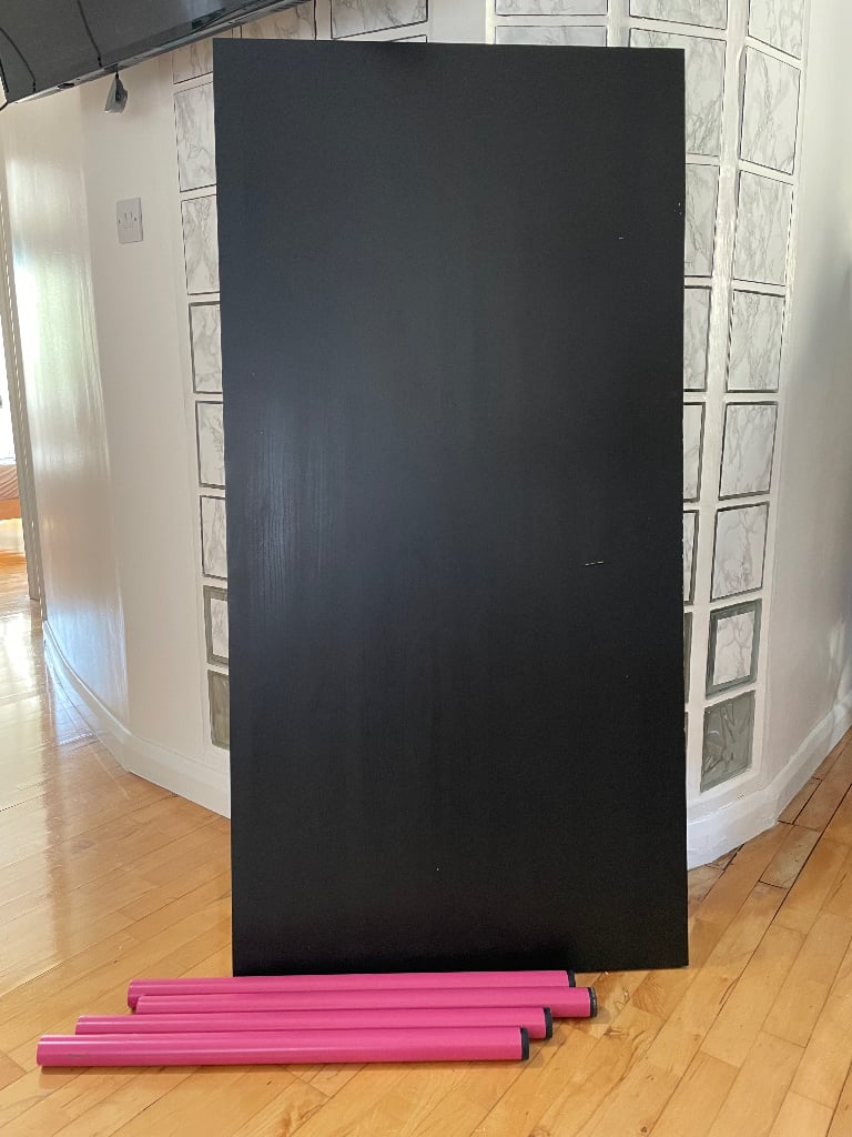 image for Ikea maxi size desk top + 4 legs