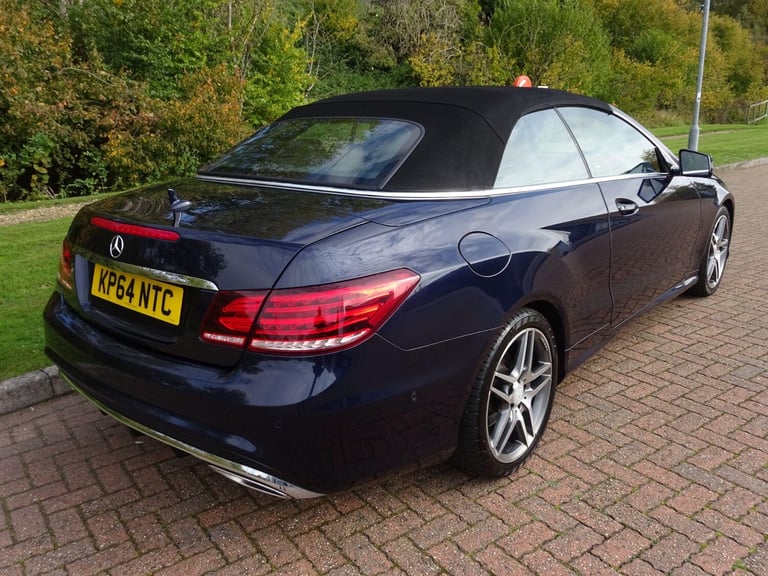  Mercedes-Benz E Class 2.1 E220 BlueTEC AMG Line Cabriolet G-Tronic+ Euro 6 (s/s) 2dr  Diesel Aut...