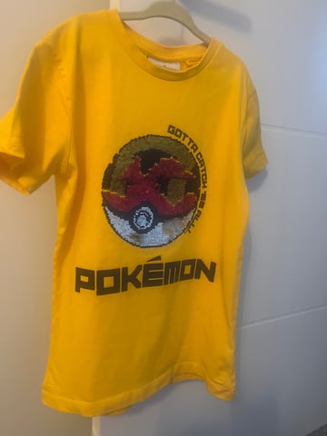 Next Pokémon sequin reversible t shirt in Llansamlet, Swansea