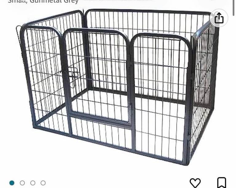 Dog crate with wooden top