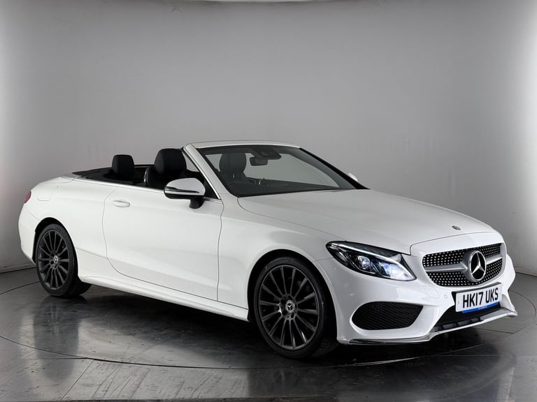 2017 Mercedes-Benz C Class C220d AMG Line 2dr CONVERTIBLE DIESEL Manual