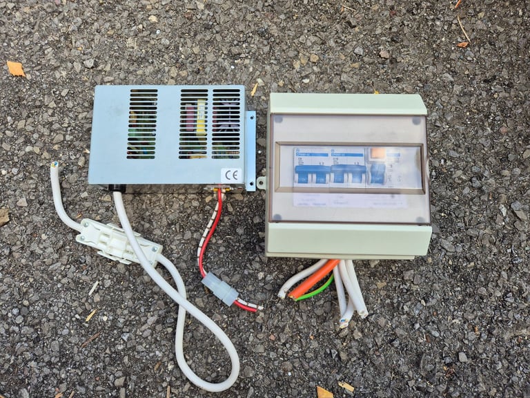 ZIG and other caravan, camper or boat battery distribution units 240v/12v and battery chargers.