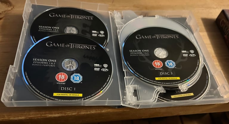 Game of Thrones The Complete Seasons 1-4 DVD Set