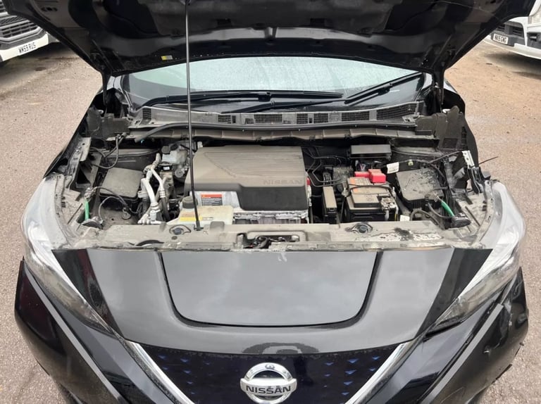 2020 NISSAN LEAF TEKNA ELECTRIC AUTO DAMAGED SALVAGE