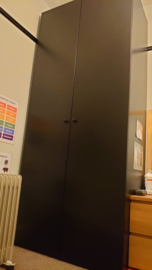 IKEA PAX NEXUS DOORS - BLACK BROWN