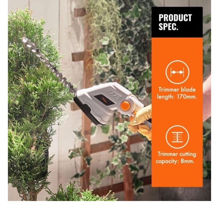 2 in 1 hedge and grass trimmer 