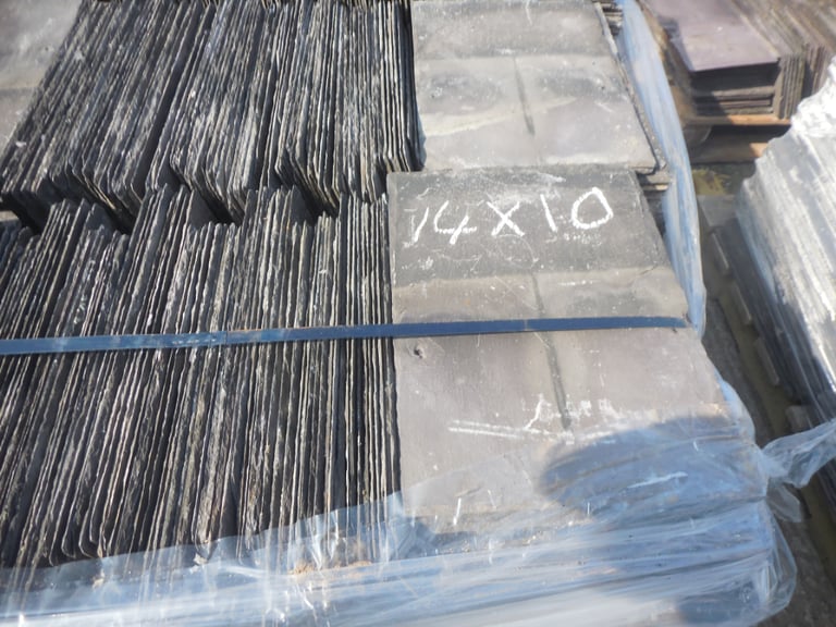 Reclaimed Quality Welsh Roofing slates Most sizes available tiles ridges etc 