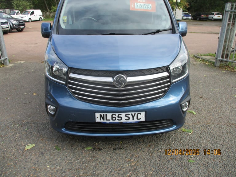 2015 Vauxhall Vivaro 2900 1.6CDTI BiTurbo 120PS ecoFLEX Sportive L2 H1 Van PANEL VAN Diesel Manual