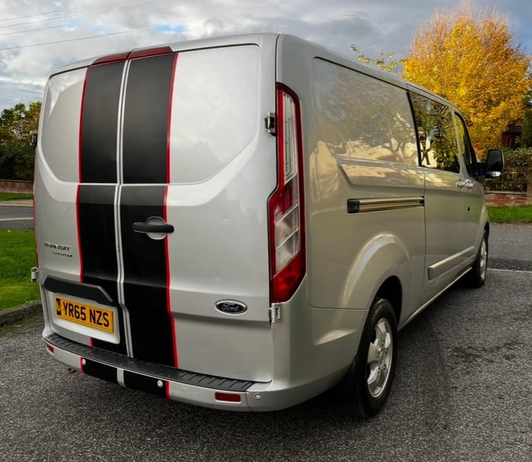 2015 (65) FORD TRANSIT CUSTOM 290 2.2 TDCi LIMITED E-TECH CREW CAB GREAT S/HIST