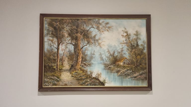 image for Signed Oil Painting "C. Inness" – (1874-1932)