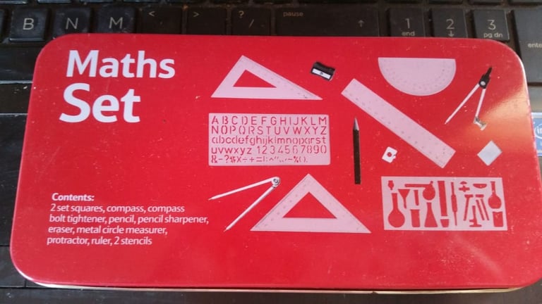Brand new in box Math's set