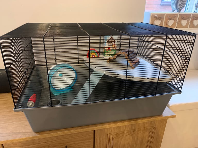Large Hamster Cage and Accessories 