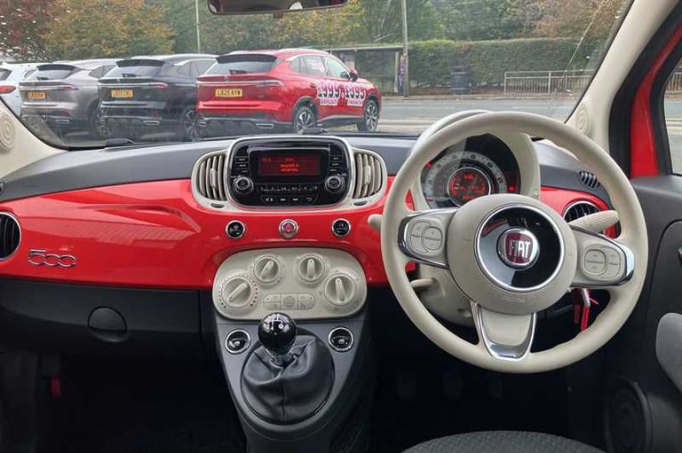2017 Fiat 500 1.2 Pop Star 3dr HATCHBACK PETROL Manual