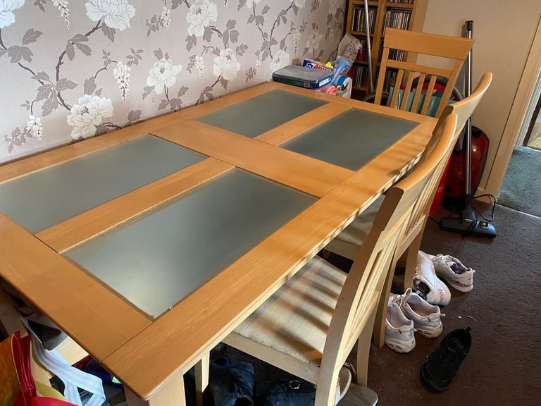 image for Dining Table and Four Chairs 