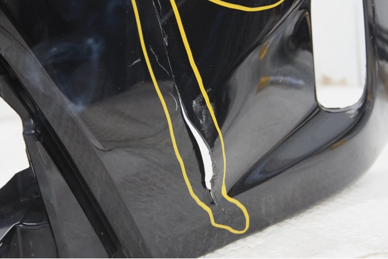 Toyota Prius Plus Front Bumper 2015 TO 2020 Genuine *DAMAGED*