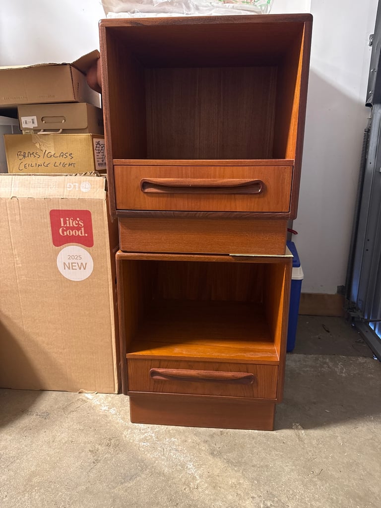 Bedside Cabinets- G Plan Fresco Teak 