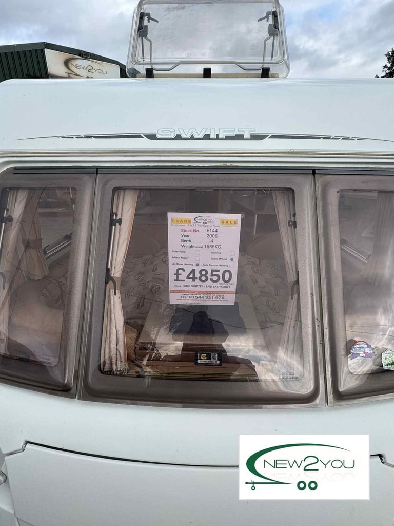 2006 Swift Challenger 530 4 Berth Caravan - STOCK E144