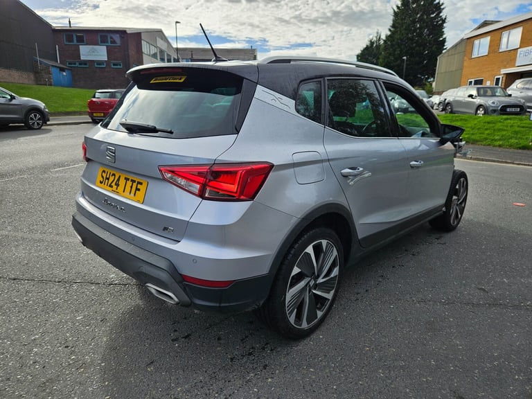 2024 SEAT ARONA 1.0 TSI 115 FR Sport 5dr DSG Auto Silver Damaged Salvage