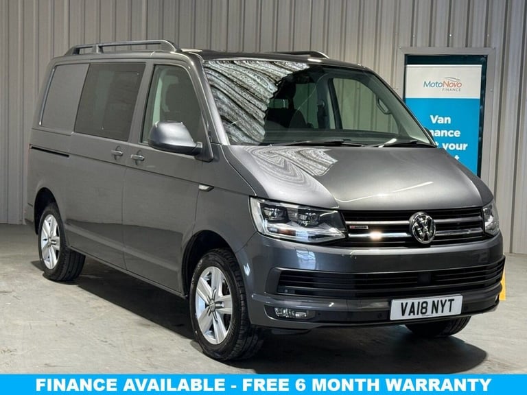 2018 18 VOLKSWAGEN TRANSPORTER 2.0 BITDI T32 BLUEMOTION TECH HIGHLINE KOMBI DOUB