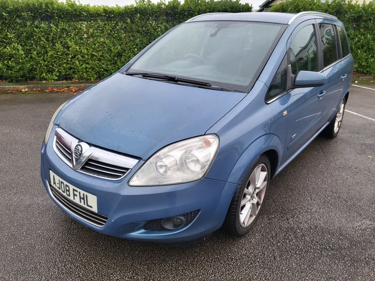 Vauxhall, ZAFIRA, MPV, 2008, Manual, 1910 (cc), 5 doors