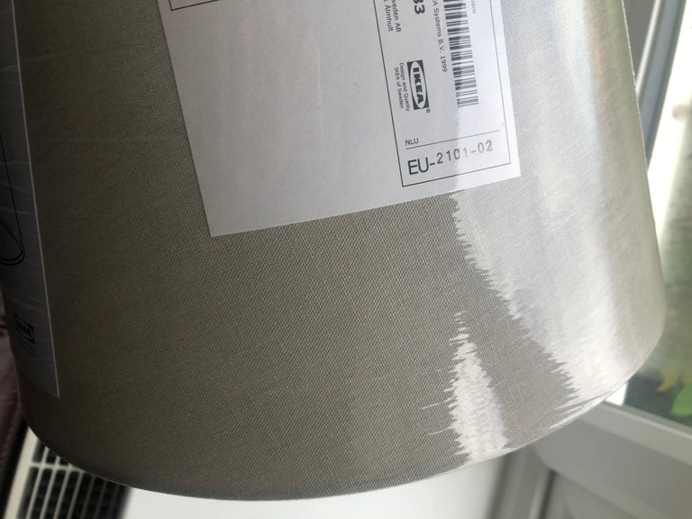 Lamp shade 33x24cm, New, from Ikea , light grey