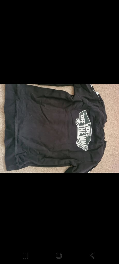 Vans black jumper
