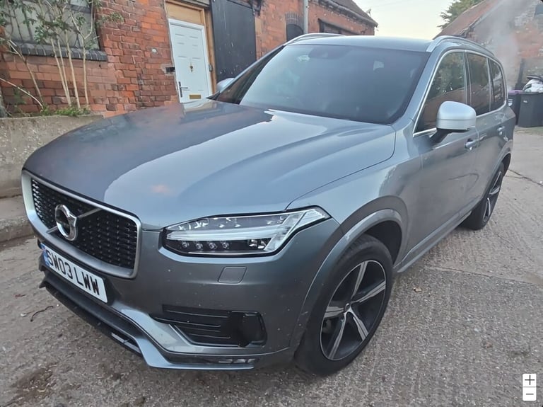 2016 66 VOLVO XC90 POWERPULSE R DESIGN D5 2.3 AWD 7 SEATER GREY 235BHP EURO 6