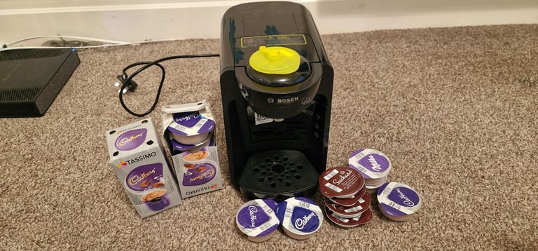 image for Bosch Tassimo Coffee Machine with 19 pods