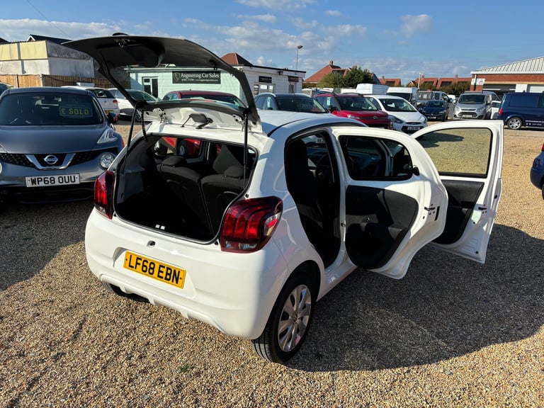 2018 Peugeot 108 1.0 Active Hatchback 5dr Petrol Manual Euro 6 (72 ps) Petrol
