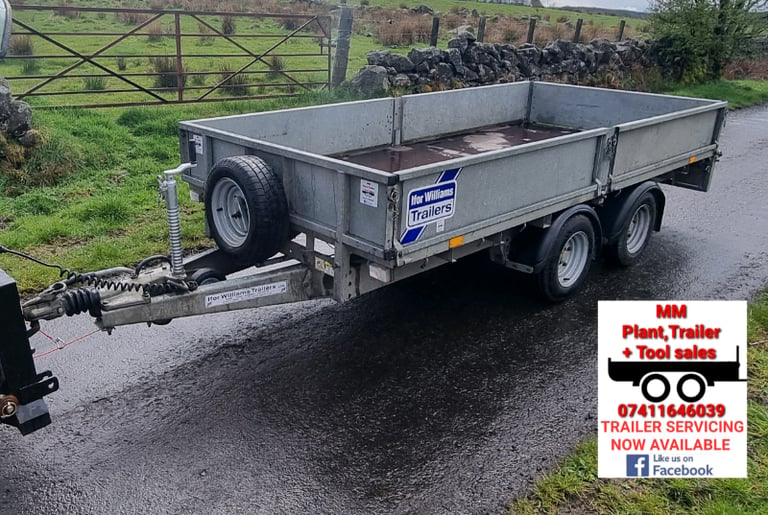 2018 ifor Williams LM125 dropside trailer with dropside kit £2750