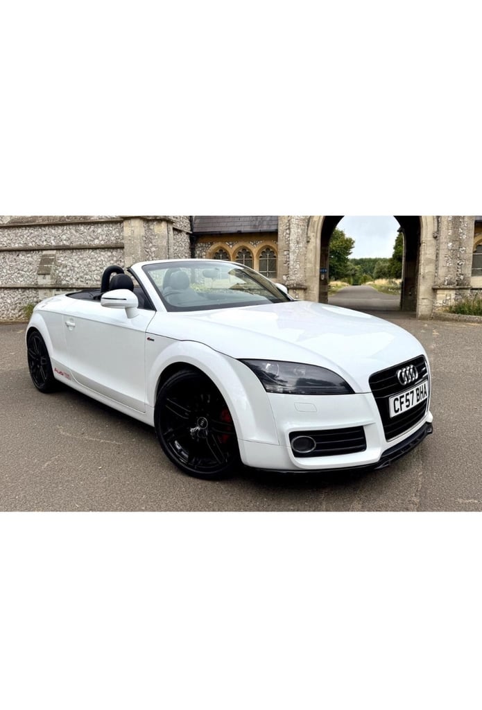 2011 White Audi TT Convertible FSH 2.0 TFSI automatic