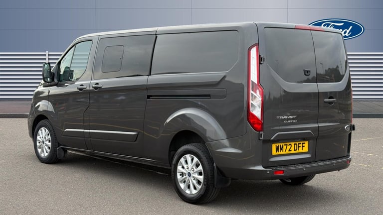 2022 Ford Transit Custom 2.0 EcoBlue 170ps Low Roof D/Cab Limited Van Auto PANEL VAN DIESEL Autom...
