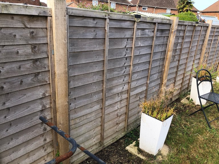 Pressure treated fence panels 