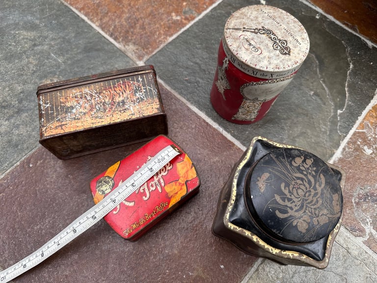 Bulk Lot: 45 Vintage Tins 