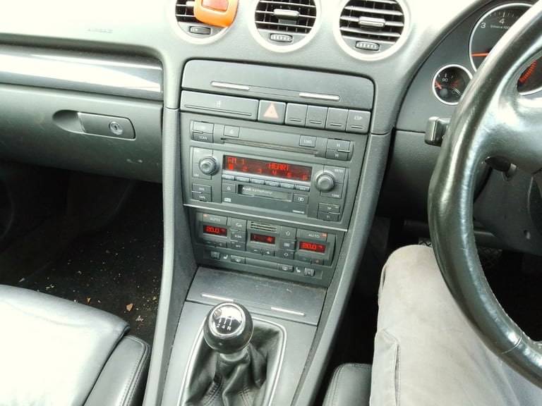 Audi, A4, Convertible, 2005, Manual, 1781 (cc), 2 doors