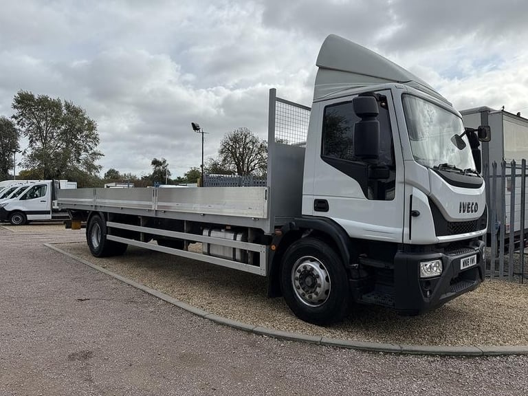 2018 Iveco Eurocargo 180E25S 18T 29FT Dropside Truck with Tail Lift Euro 6 ULEZ