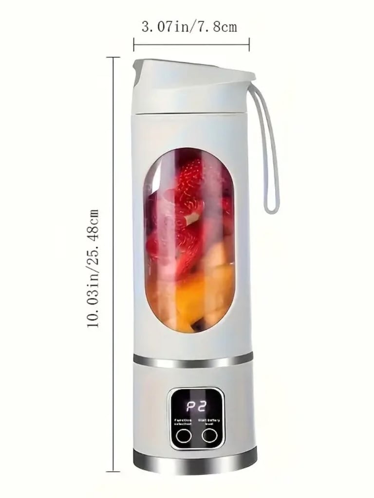 Rechargeable Handheld Blender/Juicer - 450ml