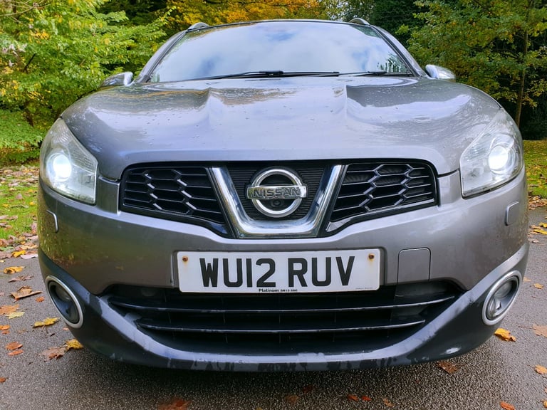 NISSAN QASHQAI 1.5 DCI TEKNA+2*7SEATS*2012*FSH*LEATHER*PANROOF*PARKING CAM*NAV*BL-TOOTH*XENONS#JEEP