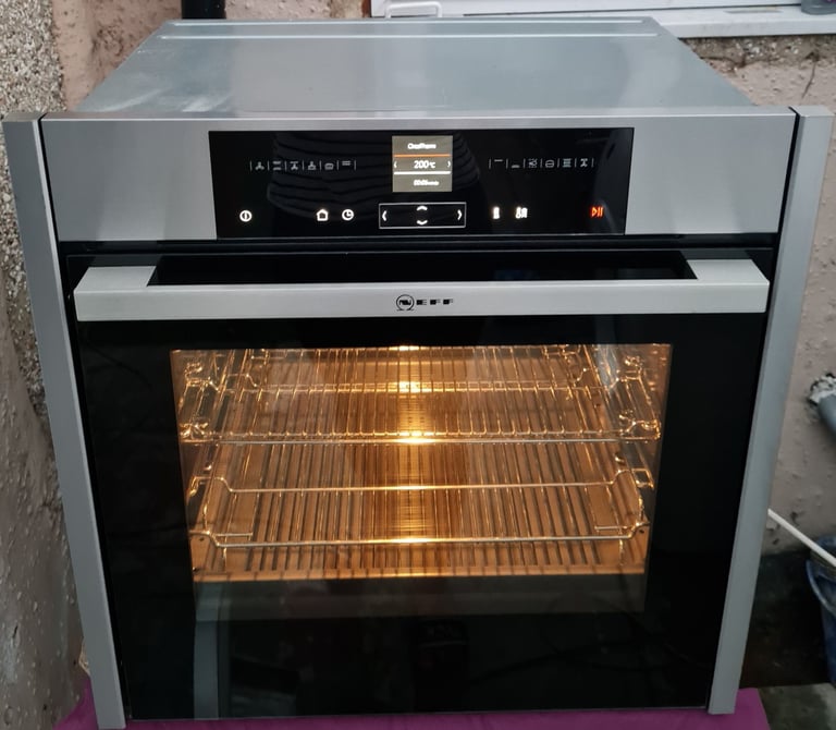 Neff N70 multifunction single electric oven built-in stainless Steel 