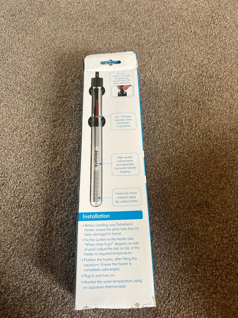 Interpet Delta therm heater for aquariums /tanks 