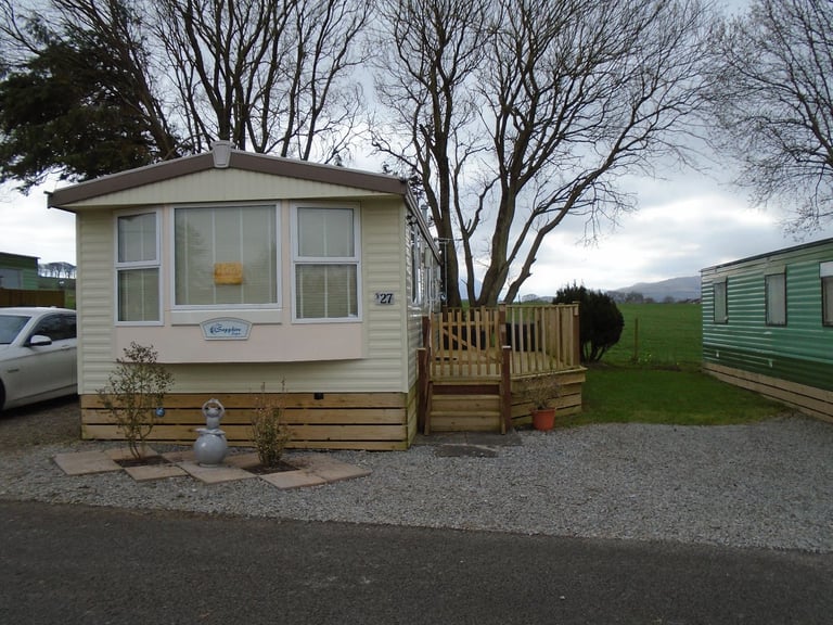 Holiday Static used Caravans for Sale on Seasonal Lake District Park