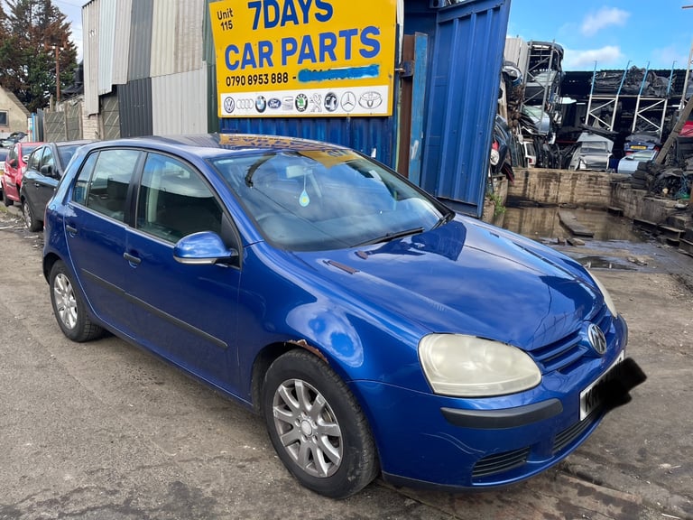 07 Vw Golf mk5 1.9tdi BKC 5Speed Blue BREAKING parts