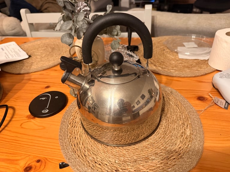 image for Stainless steel stovetop kettle - excellent condition