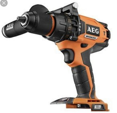 Brushless AEG Compact 18V Percussion Hammer Drill GEN5X UKR86116