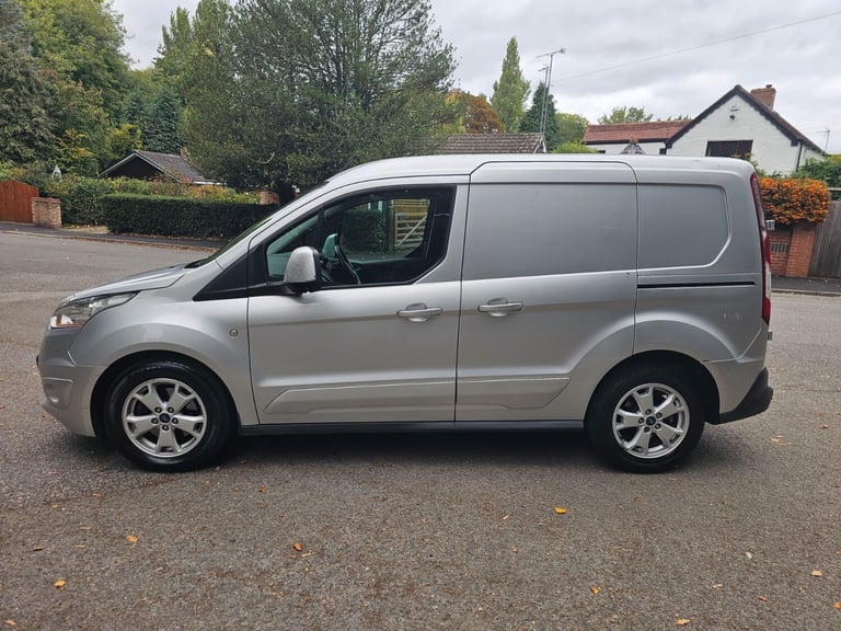 FORD TRANSIT CONNECT 1.6 TDCi LIMITED ALLOYS CRUISE A/C 3 SEATS NO VAT SILVER