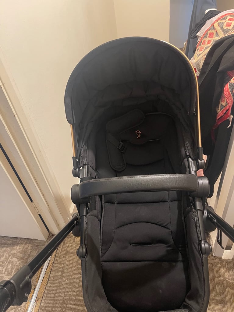 Baby buggy rose gold