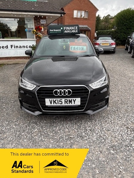 image for Audi A1 TFSI S LINE-HEATED SEATS-SAT NAVIGATION-GREAT SERVICE HISTORY-TIMING BEL