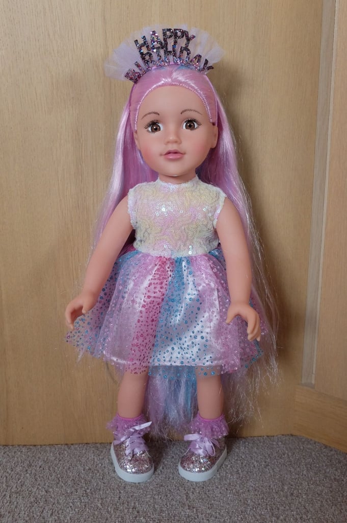 image for Designafriend Happy Birthday Doll